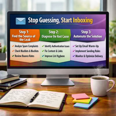 Stop Guessing, Start Inboxing: A 3-Step Guide to Mastering HubSpot Email Deliverability