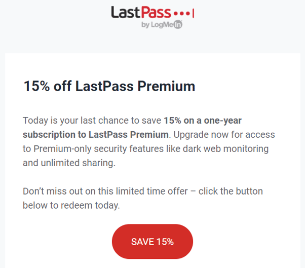 Offer Offers Example Last Pass