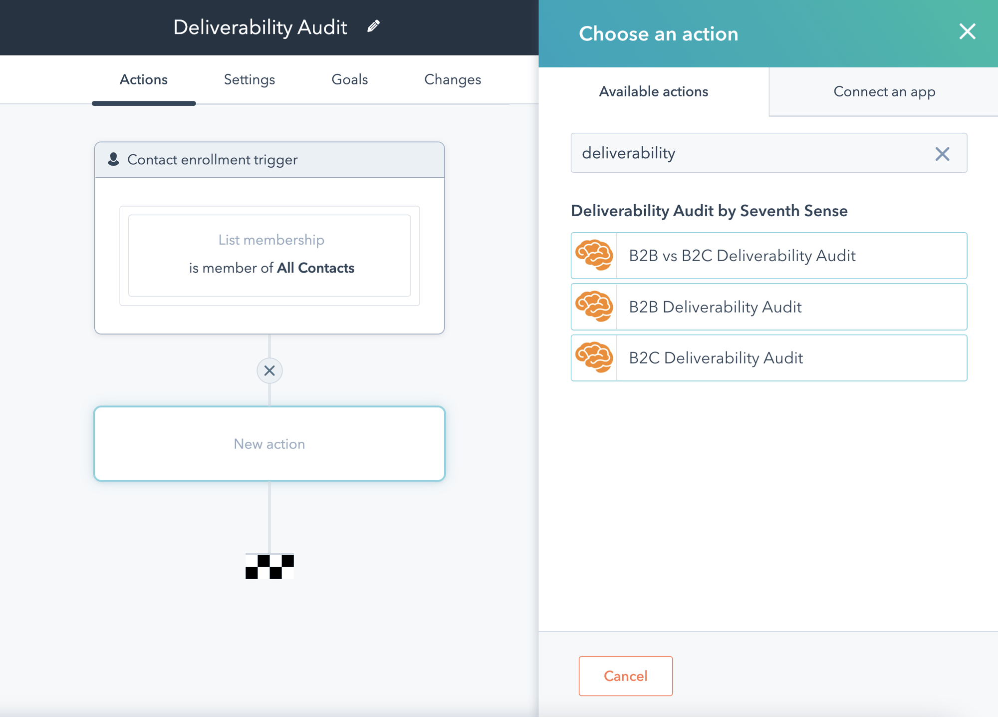 deliverability audit - step 1