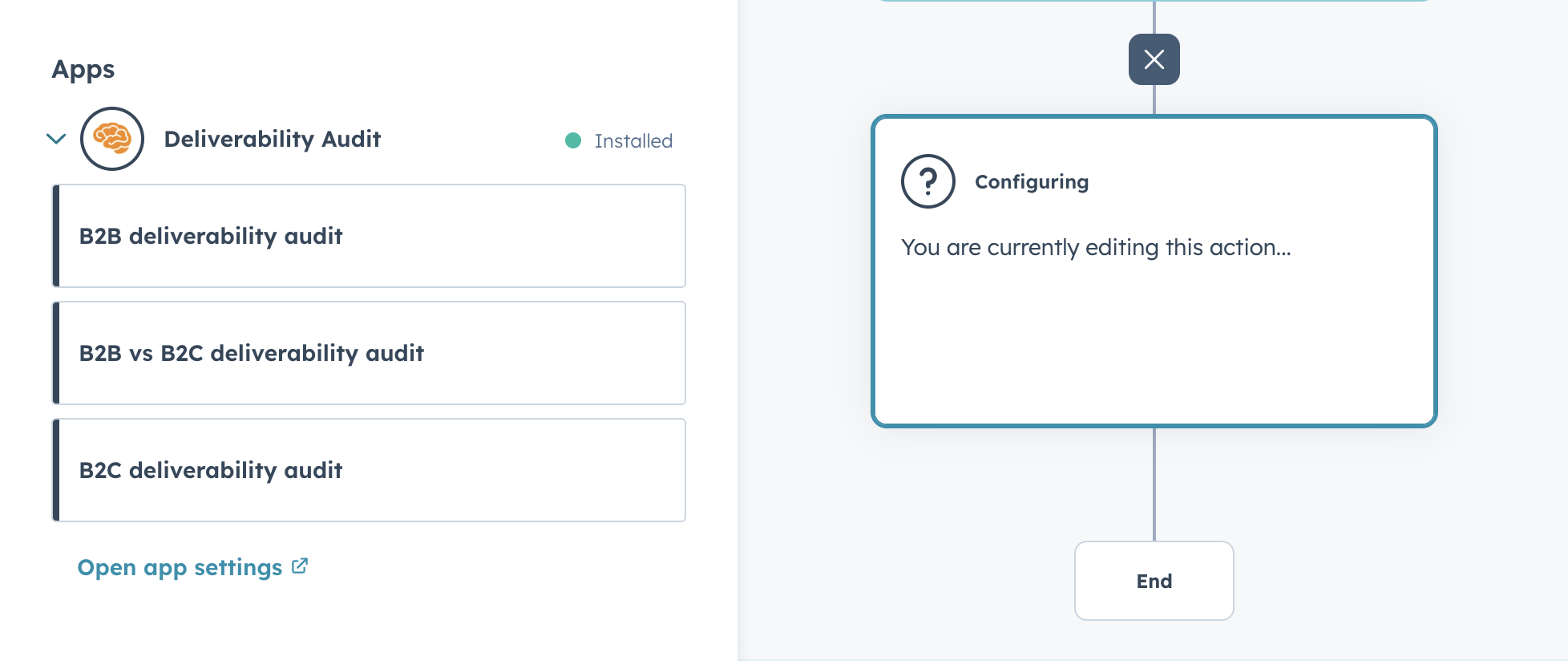 deliverability audit - step 1