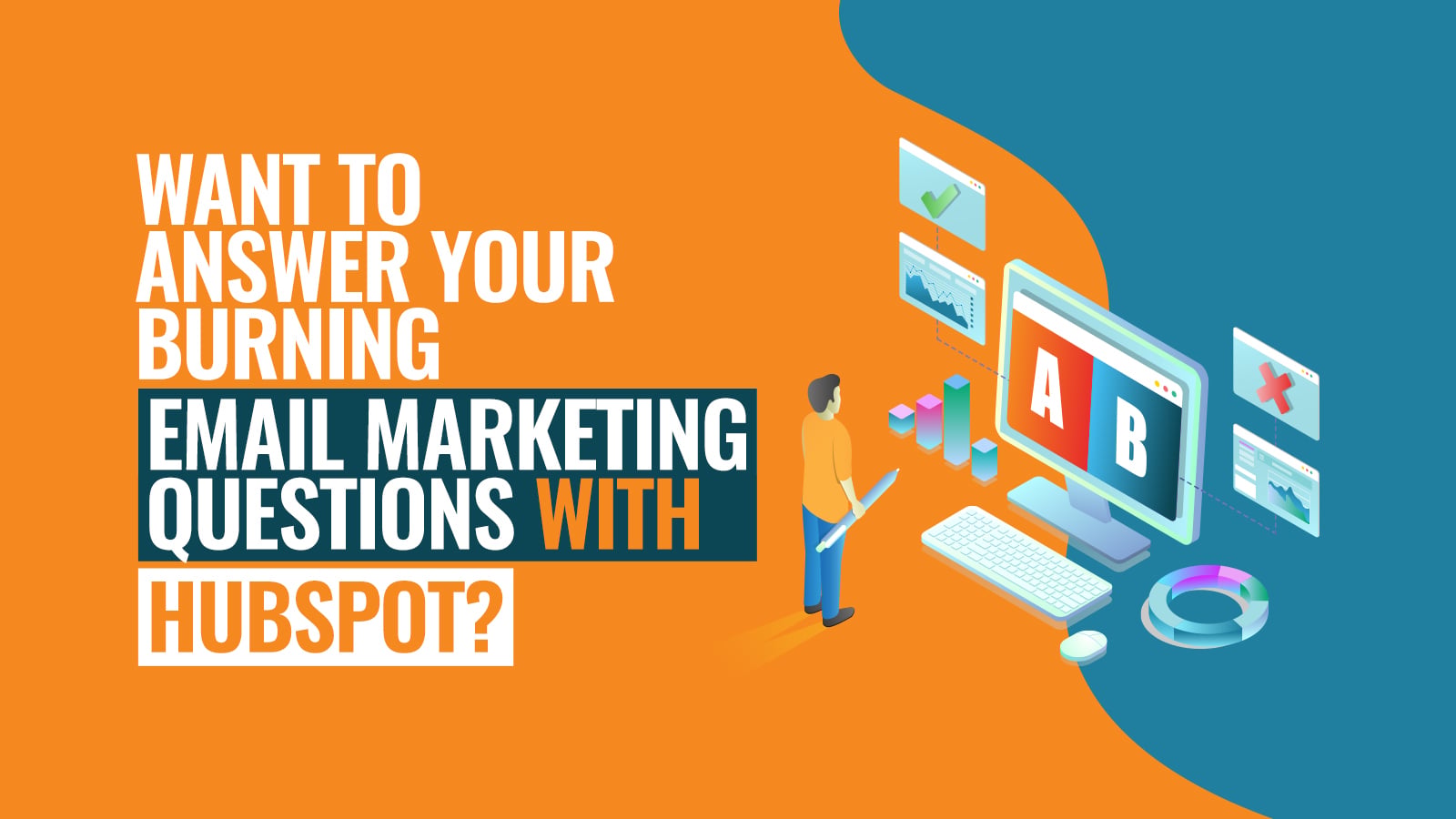 HubSpot email marketing questions for split test automation