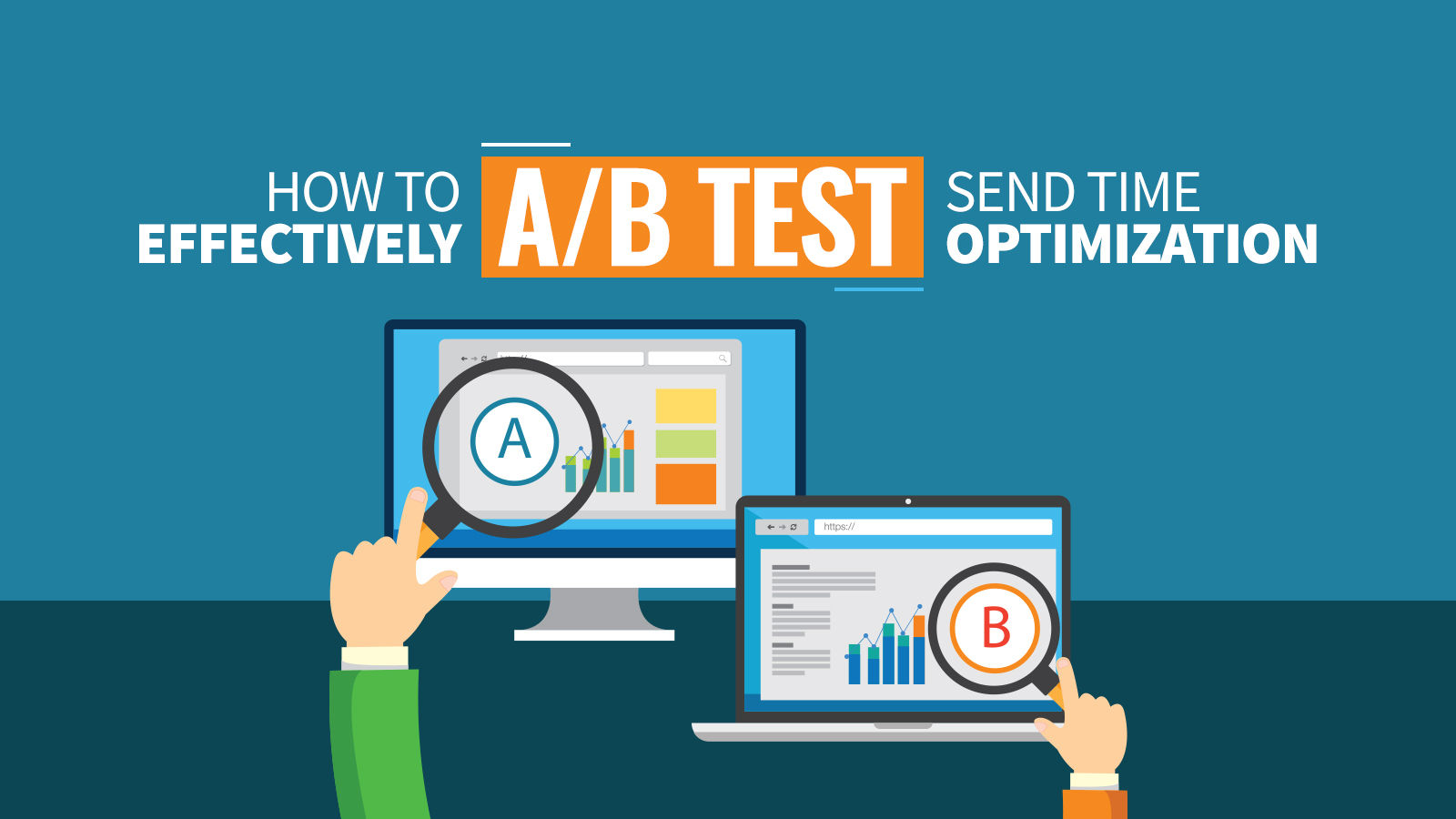 A/B testing send time optimization